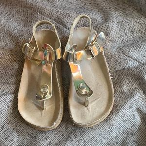 Gold Sandals